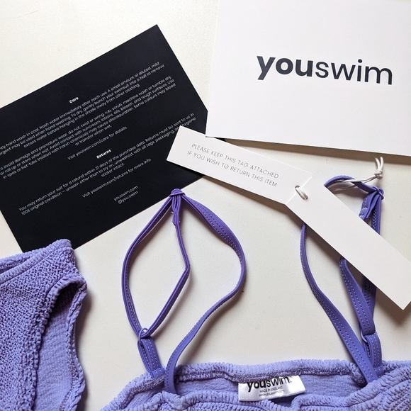 YouSwim Poise Standard Waist Two-Piece in Aster - Picture 7 of 10